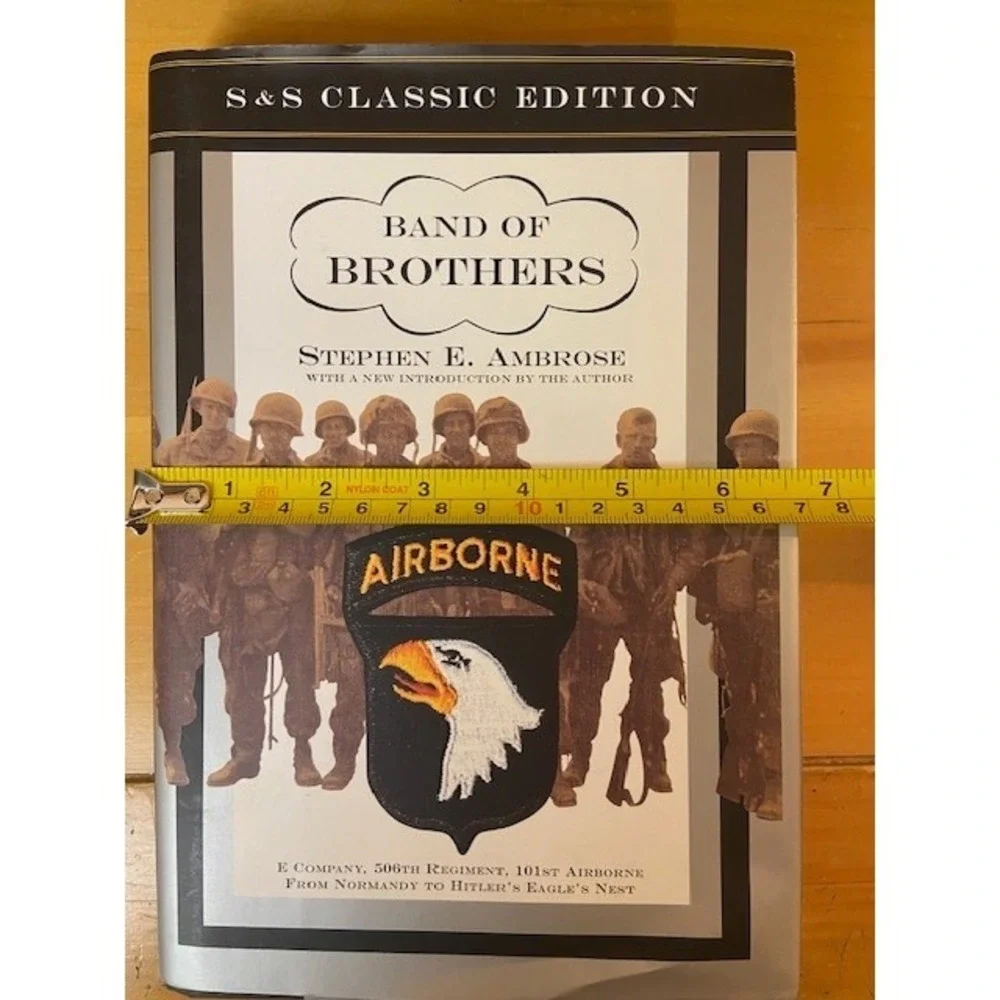 Band of Brothers Stephen E Ambrose S&S Classic Edition HC/DJ WWII 101st Airborn